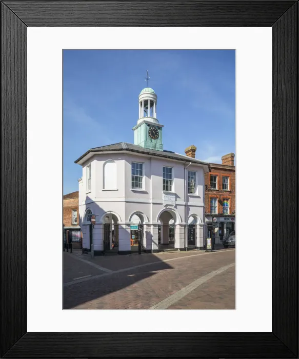Framed Print : High Street, Godalming, Surrey, England, UK Framed Print : High Street, Godalming, Surrey, England, UK