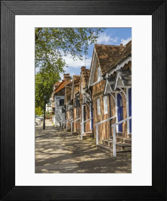 Framed Print : Castle Street, Farnham, Surrey, England, UK Framed Print : Castle Street, Farnham, Surrey, England, UK