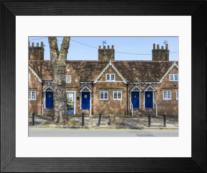 Framed Print : Castle Street, Farnham, Surrey, England, UK Framed Print : Castle Street, Farnham, Surrey, England, UK