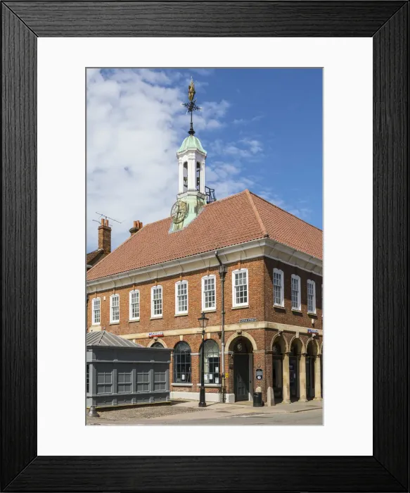 Framed Print : Old Town Hall, Farnham, Surrey, England, UK Framed Print : Old Town Hall, Farnham, Surrey, England, UK