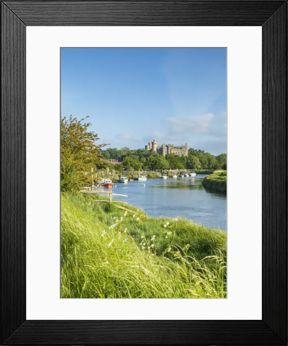 Framed Print : River Arun & Arundel Castle, Arundel, West Sussex, England, UK Framed Print : River Arun & Arundel Castle, Arundel, West Sussex, England, UK