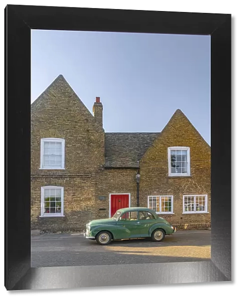 UK, England, Cambridgeshire, Ely, Waterside, Morris Minor car