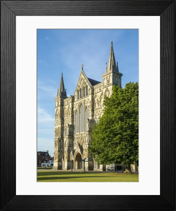 Framed Print : Salisbury Cathedral, Salisbury, Wiltshire, England, UK