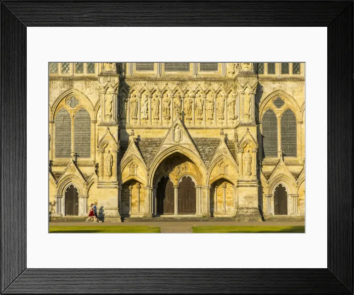 Framed Print : Salisbury Cathedral, Salisbury, Wiltshire, England, UK