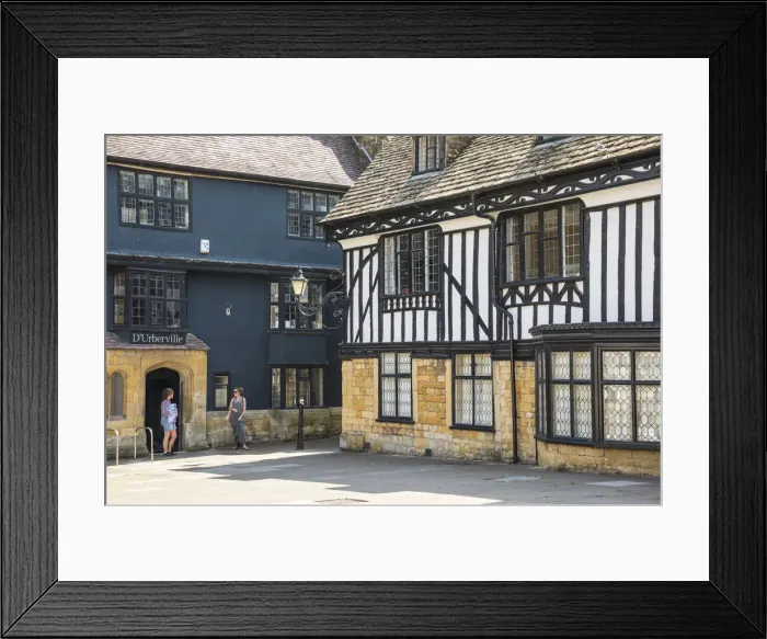 Framed Print : Cheap Street, Sherborne, Somerset, England, UK Framed Print : Cheap Street, Sherborne, Somerset, England, UK