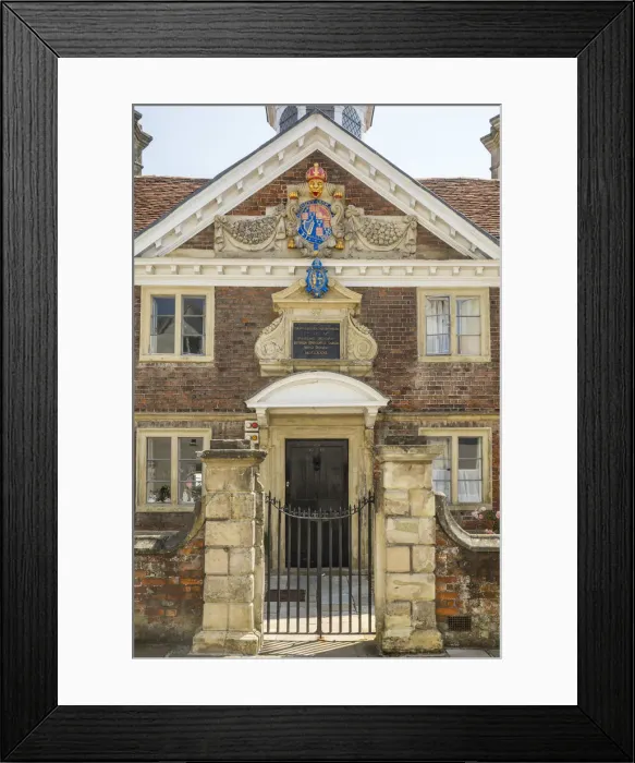 Framed Print : Matrons College, Salisbury, Wiltshire, England, UK Framed Print : Matrons College, Salisbury, Wiltshire, England, UK