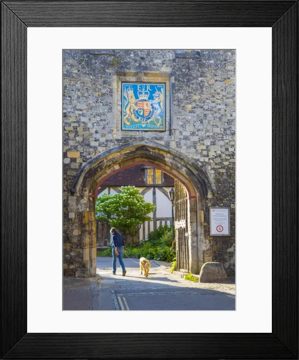 Framed Print : Cheyney Court, Winchester, Hampshire, England, UK Framed Print : Cheyney Court, Winchester, Hampshire, England, UK