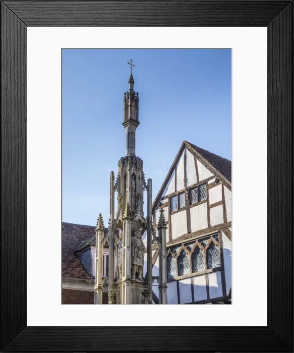 Framed Print : Buttercross monument, Winchester, Hampshire, England, UK Framed Print : Buttercross monument, Winchester, Hampshire, England, UK