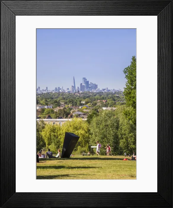 Framed Print : City of London and The Shard, London, England, UK Framed Print : City of London and The Shard, London, England, UK