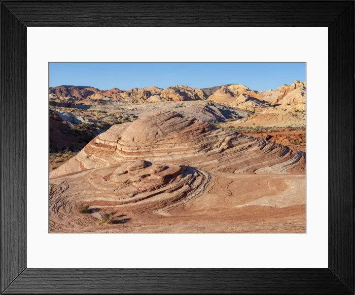 Framed Print : Red rock formations at Fire Wave, Valley of Fire State Park, Nevada Framed Print : Red rock formations at Fire Wave, Valley of Fire State Park, Nevada