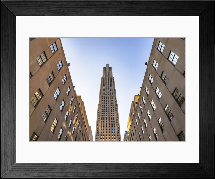Framed Print : Rockefeller Center, Midtown Manhattan, New York City, USA Framed Print : Rockefeller Center, Midtown Manhattan, New York City, USA