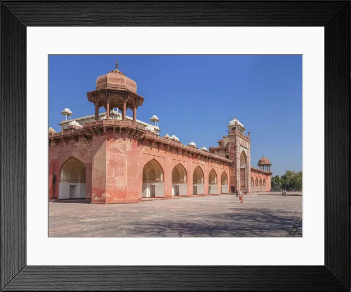 Framed Print : Akbars tomb, 1613, Sikandra, Uttar Pradesh, India Framed Print : Akbars tomb, 1613, Sikandra, Uttar Pradesh, India