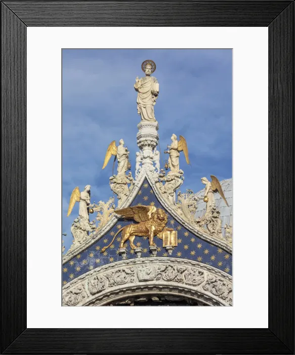 Framed Print : St Marks Basilica, St Marks Square, Venice, Veneto, Italy Framed Print : St Marks Basilica, St Marks Square, Venice, Veneto, Italy