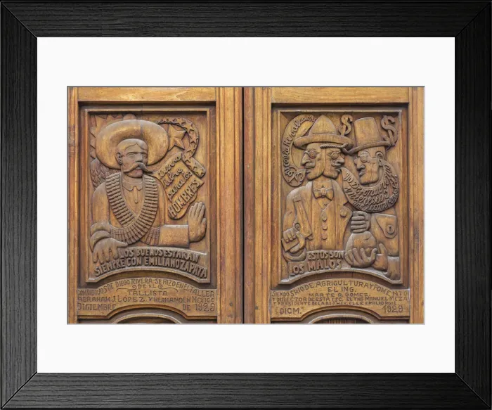 Framed Print : Doors, 1929 sketch by Diego Rivera, eAahapingo agricultural school, Texcoco de Mora Framed Print : Doors, 1929 sketch by Diego Rivera, eAahapingo agricultural school, Texcoco de Mora