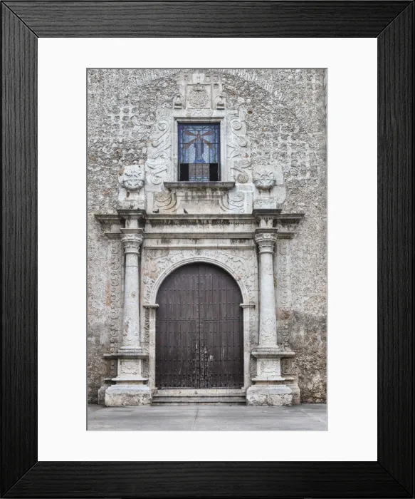 Framed Print : San Ildefonso cathedral, 1560, Merida, Yucatan, Mexico Framed Print : San Ildefonso cathedral, 1560, Merida, Yucatan, Mexico