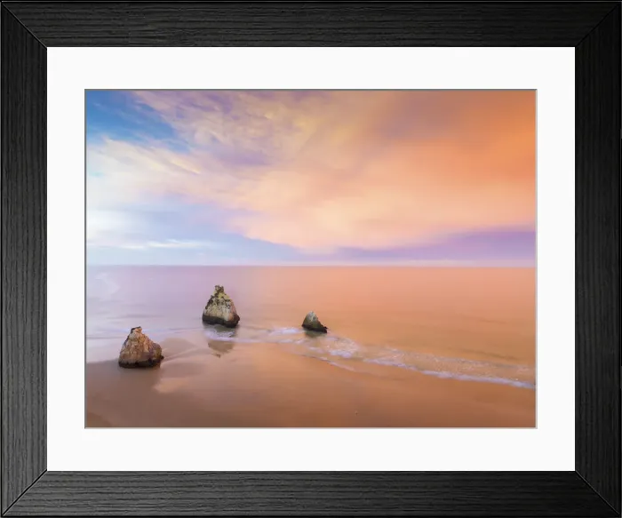 Framed Print : Portugal, Algarve, Alvor, Prainha at dawn Framed Print : Portugal, Algarve, Alvor, Prainha at dawn