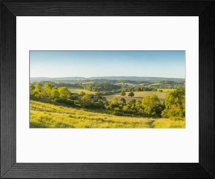 Framed Print : Newlands Corner, North Downs, Guildford, Surrey, England, UK Framed Print : Newlands Corner, North Downs, Guildford, Surrey, England, UK