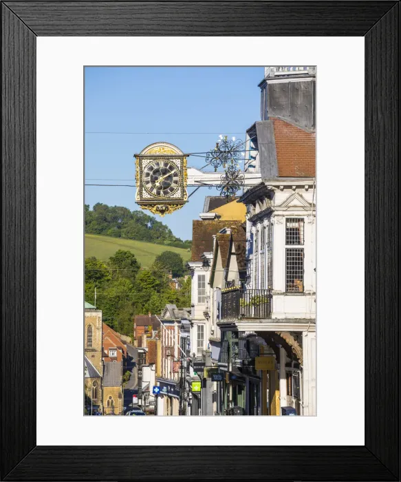Framed Print : Guildhall, High Street, Guildford, Surrey, England, UK Framed Print : Guildhall, High Street, Guildford, Surrey, England, UK
