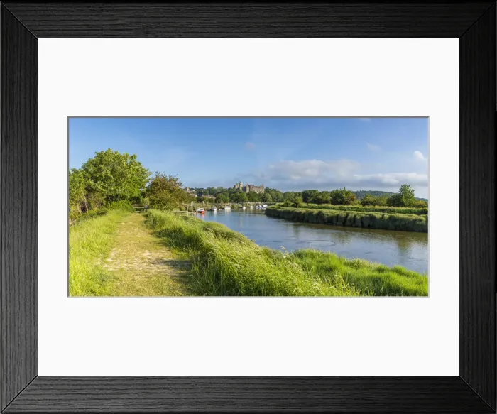 Framed Print : River Arun & Arundel Castle, Arundel, West Sussex, England, UK Framed Print : River Arun & Arundel Castle, Arundel, West Sussex, England, UK