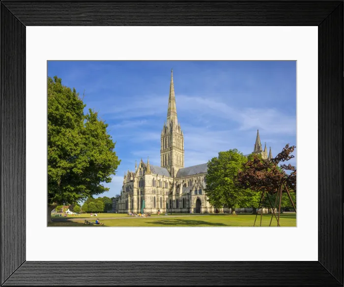 Framed Print : Salisbury Cathedral, Salisbury, Wiltshire, England, UK Framed Print : Salisbury Cathedral, Salisbury, Wiltshire, England, UK