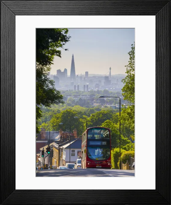 Framed Print : Shooters Hill, Borough of Greenwich, London, England, UK
