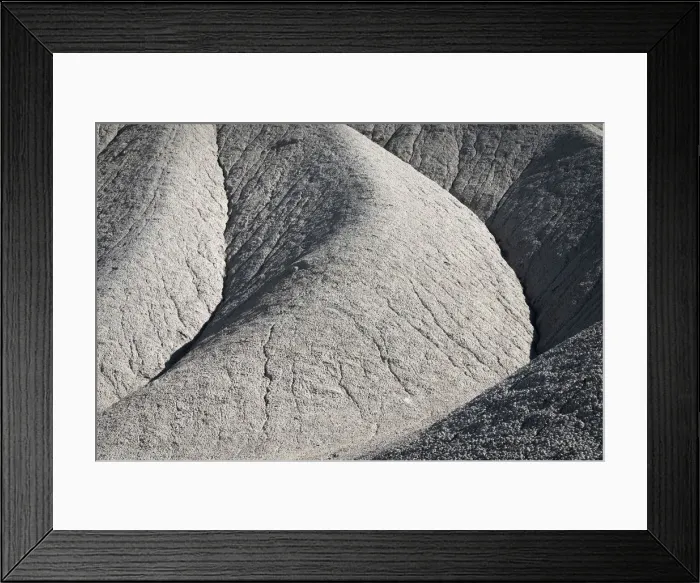 Framed Print : Detail of badlands hill formation, Caineville, Wayne County, Utah, Western United States Framed Print : Detail of badlands hill formation, Caineville, Wayne County, Utah, Western United States