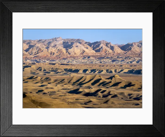 Framed Print : Scenic view of badlands at Skyline Rim, Utah, Western United States, USA Framed Print : Scenic view of badlands at Skyline Rim, Utah, Western United States, USA