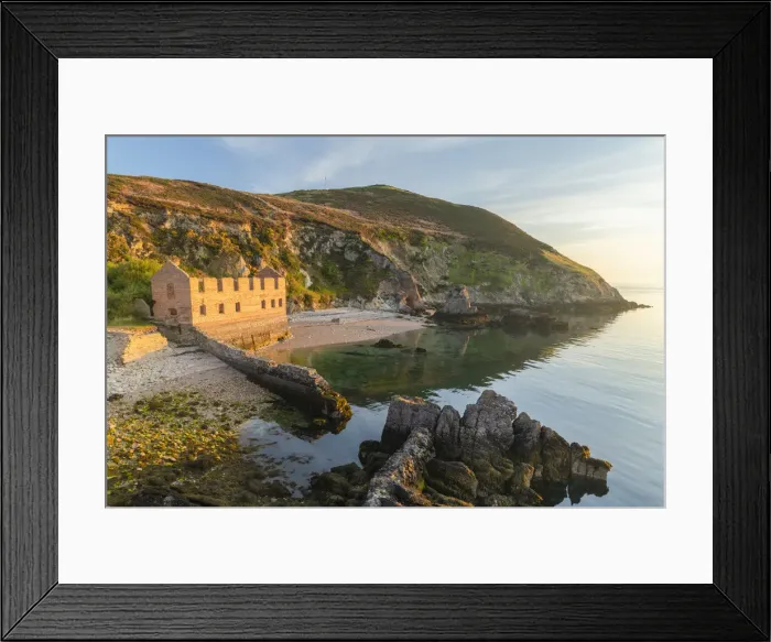 Framed Print : Porth Wen Brickworks on the north coast of Anglesey, Wales Framed Print : Porth Wen Brickworks on the north coast of Anglesey, Wales