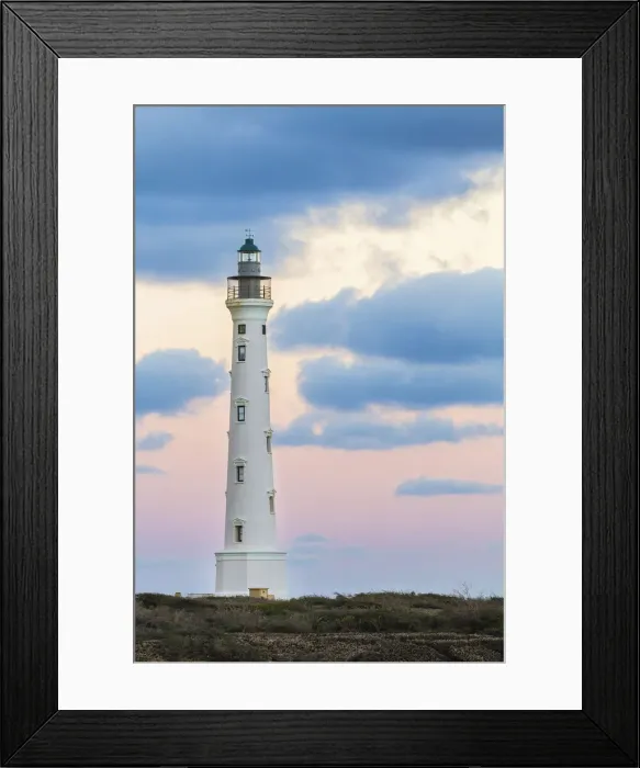 Framed Print : Caribbean, Aruba, Noord District, The California Lighthouse Framed Print : Caribbean, Aruba, Noord District, The California Lighthouse