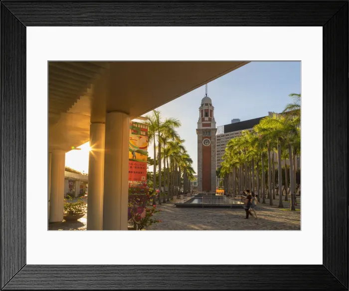 Framed Print : Former Kowloon-Canton Clock Tower, Tsim Sha Tsui, Kowloon, Hong Kong Framed Print : Former Kowloon-Canton Clock Tower, Tsim Sha Tsui, Kowloon, Hong Kong