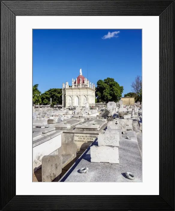 Framed Print : Necropolis Cristobal Colon, Vedado, Havana, La Habana Province, Cuba Framed Print : Necropolis Cristobal Colon, Vedado, Havana, La Habana Province, Cuba