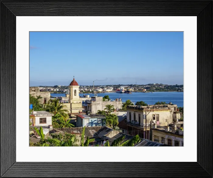 Framed Print : Church in Casablanca, elevated view, Havana, La Habana Province, Cuba Framed Print : Church in Casablanca, elevated view, Havana, La Habana Province, Cuba