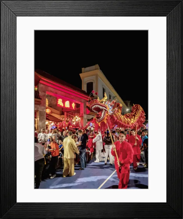 Framed Print : Dragon Dance, Chinese New Year Celebration, Chinatown, Havana, La Habana Province, Cuba Framed Print : Dragon Dance, Chinese New Year Celebration, Chinatown, Havana, La Habana Province, Cuba