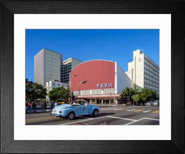 Framed Print : Cine Yara, Havana, La Habana Province, Cuba Framed Print : Cine Yara, Havana, La Habana Province, Cuba