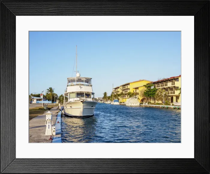 Framed Print : Marina Hemingway, Playa District, Havana, La Habana Province, Cuba Framed Print : Marina Hemingway, Playa District, Havana, La Habana Province, Cuba