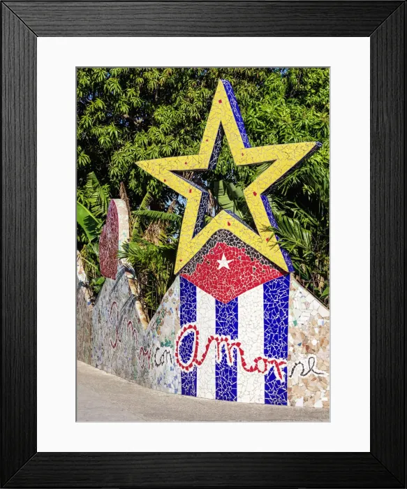 Framed Print : Street Art in Fusterlandia, Jaimanitas Neighbourhood, Playa District, Havana Framed Print : Street Art in Fusterlandia, Jaimanitas Neighbourhood, Playa District, Havana