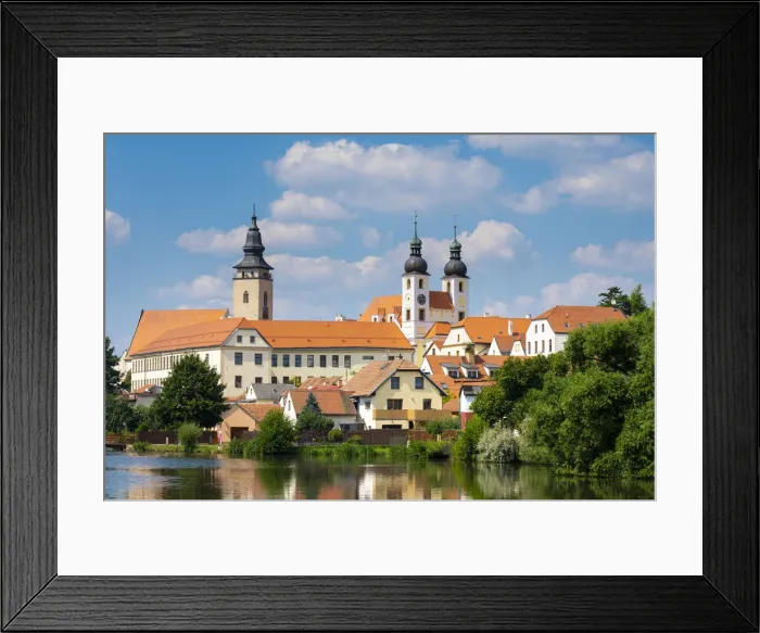 Framed Print : Telc Chateau, UNESCO, Telc, Jihlava District, Vysocina Region, Czech Republic Framed Print : Telc Chateau, UNESCO, Telc, Jihlava District, Vysocina Region, Czech Republic