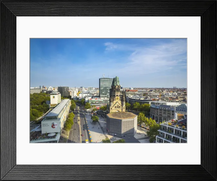 Framed Print : Kaiser Wilhelm Memorial Church, Berlin, Germany Framed Print : Kaiser Wilhelm Memorial Church, Berlin, Germany