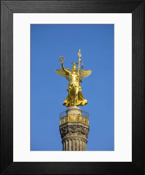 Framed Print : Victory Column, Tiergarten, Berlin, Germany Framed Print : Victory Column, Tiergarten, Berlin, Germany