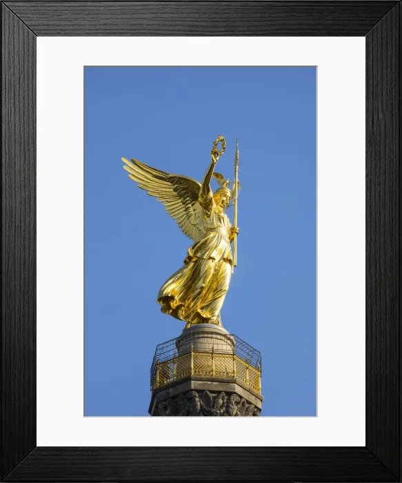 Framed Print : Victory Column, Tiergarten, Berlin, Germany Framed Print : Victory Column, Tiergarten, Berlin, Germany