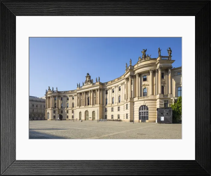 Framed Print : Humboldt, Bebelplatz, Berlin, Germany Framed Print : Humboldt, Bebelplatz, Berlin, Germany