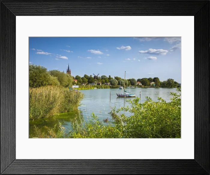 Framed Print : Werder on the Havel river, Brandenburg, Germany Framed Print : Werder on the Havel river, Brandenburg, Germany