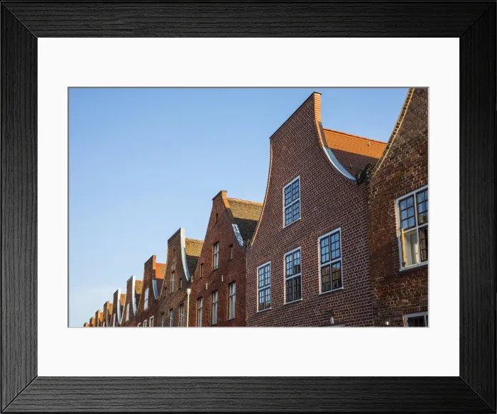 Framed Print : Dutch Quarter, Potsdam, Brandenburg, Germany Framed Print : Dutch Quarter, Potsdam, Brandenburg, Germany