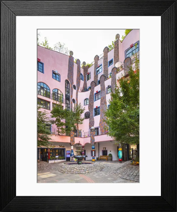 Framed Print : Grune Zitadelle (by Hundertwasser), Saxony-Anhalt, Germany Framed Print : Grune Zitadelle (by Hundertwasser), Saxony-Anhalt, Germany