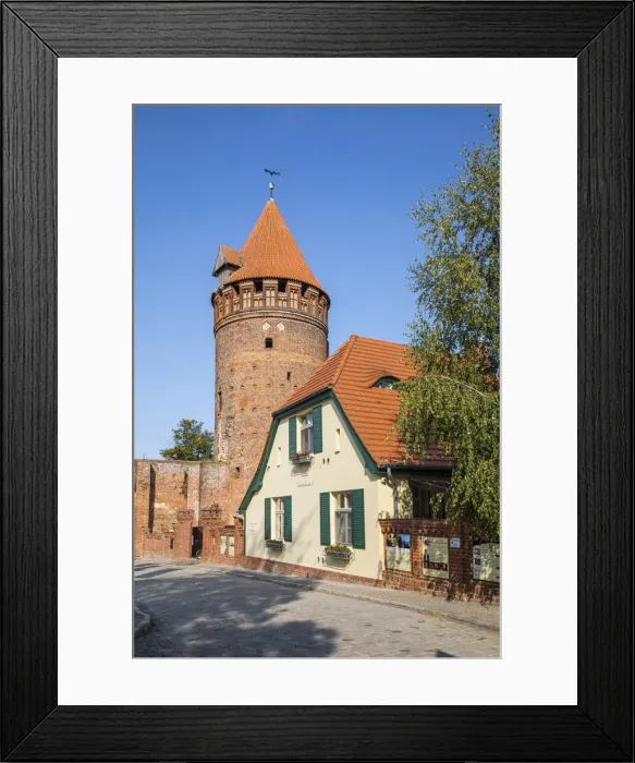 Framed Print : Burg Tangermunde, angermunde, Elbe, Saxony-Anhalt, Germany Framed Print : Burg Tangermunde, angermunde, Elbe, Saxony-Anhalt, Germany
