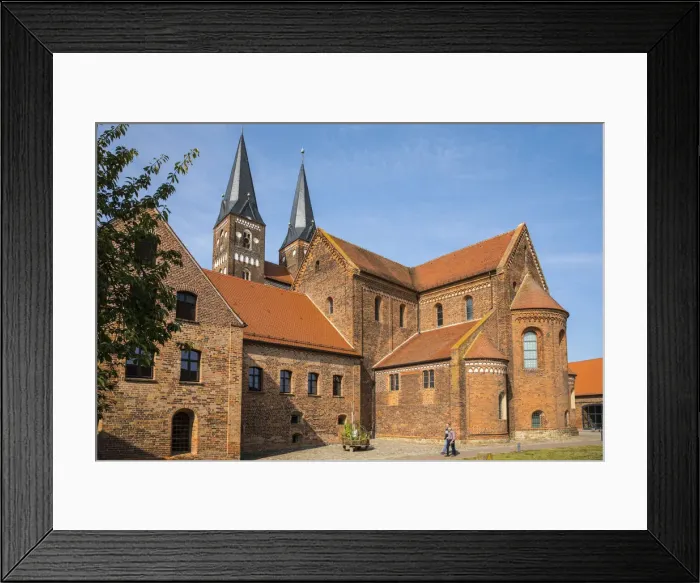 Framed Print : Jerichow Monastery, Saxony-Anhalt, Germany Framed Print : Jerichow Monastery, Saxony-Anhalt, Germany