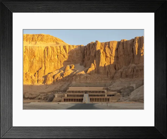 Framed Print : Temple of Hatshepsut, Archaeological Sites, West Bank, Thebes West, Luxor, Egypt Framed Print : Temple of Hatshepsut, Archaeological Sites, West Bank, Thebes West, Luxor, Egypt