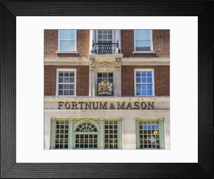 Framed Print : Fortnum and masons, Piccadilly, London, England, UK Framed Print : Fortnum and masons, Piccadilly, London, England, UK