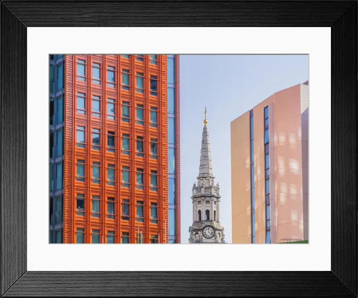 Framed Print : Central Saint Giles, designed by Renzo Piano, London, England, UK Framed Print : Central Saint Giles, designed by Renzo Piano, London, England, UK