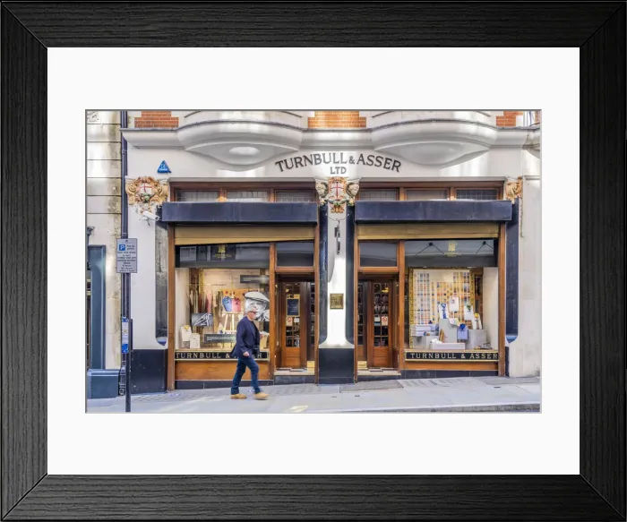 Framed Print : Turnbull & Asser shirtmakers, St James s, London, England, UK Framed Print : Turnbull & Asser shirtmakers, St James s, London, England, UK